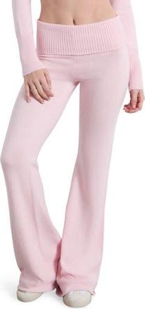 Florence By Mills Barre Foldover Wide Leg Pants in Ballerina at Nordstrom Rack, Size Xx-Small