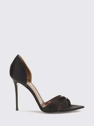 Giuseppe Zanotti Lumiere Rhinestone-Embellished Satin Mule Sandals with Stiletto Heel