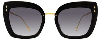 Isabel Marant IM0083GS Butterfly Cat-Eye Sunglasses - Black
