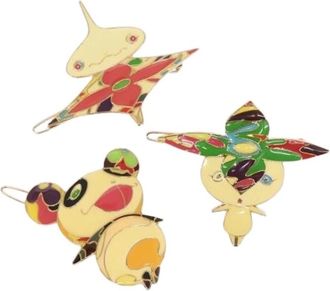 Louis Vuitton Pre-owned Accessories, female, Multicolor, Size: ONE SIZE Pre-owned Vintage Hair Clip