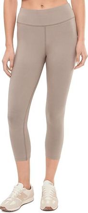 Pact On The Go-To Cropped Leggings Womens Clothing Cinder : SM, Cotton/Elastane