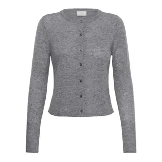 Kaffe Maglieria - - Knitwear - Donna - Grigio - L
