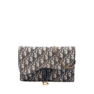 Dior Pre-owned Vintage Crossbody Bag - Dames - Pre-owned - Blauw - Maat: ONE Size