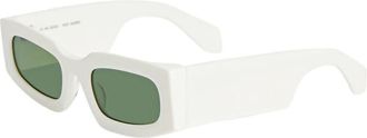 Off-white Unisex Black Rectangular Sunglasses OERI141CARY 0155