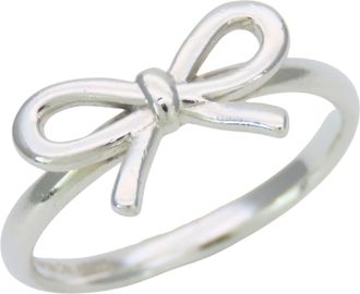 Tiffany & Co. Silver Silver 925 Band Ring (Pre-Owned)