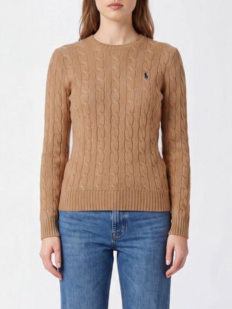 Polo Ralph Lauren Maglia girocollo slim fit in lana e cashmere con logo Pony