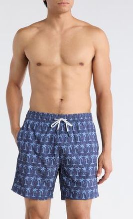 Trunks Surf & Swim Co. Sano 6.5-Inch Swim Shorts in Marine at Nordstrom Rack, Size X-Large