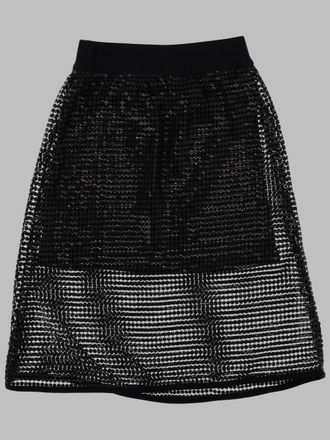 DKNY Tailored Polyester Skirt - Black