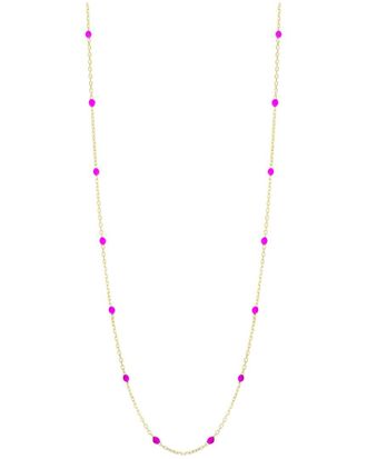 Italian Gold, Inc 14K Italian Gold Enamel Chain Necklace