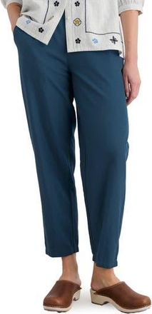 Seasalt Cornwall Vow Cave Organic Cotton Crop Tapered Pants in Forest Garden Night at Nordstrom Rack, Size 12 Us / 16 Uk