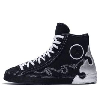 Converse (WMNS) Converse Chuck Taylor All Star Sasha High Top Black Silver Blue White 565002C
