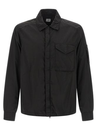 C.P. Company Black Polyamide Mens Blouse