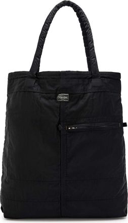 Porter Mile Nylon Cotton-twill Tote bag - Black - One Size
