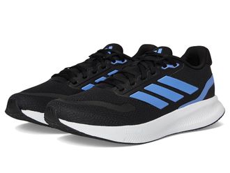 adidas Run Falcon 5 Mens Running Shoes Black/Blue Fusion/White : 13 D - Medium, Textile