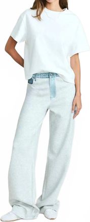 SER.O.YA Travis Denim Pants In Light Grey