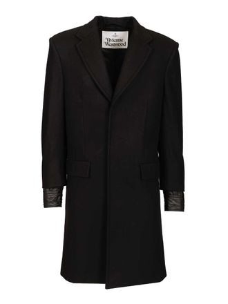 Vivienne Westwood Huddersfield Coat Coats Nero-Uomo
