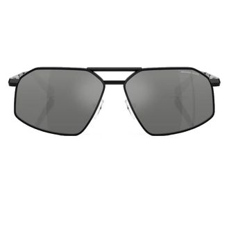 Michael Kors Mar Vista Silver Flash Gradient Mirrored Irregular Mens Sunglasses MK1167 100588 60