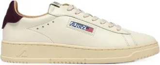 Autry Brown Logo Dallas Sneakers