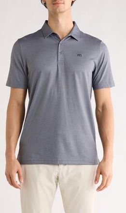 Travis Mathew Featherweight Active Polo in Heather Quiet Shade at Nordstrom Rack, Size Xx-Large