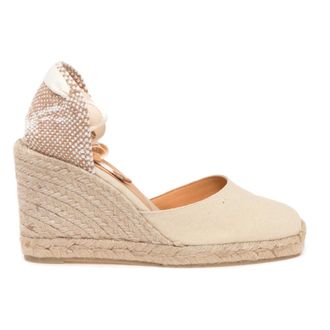 Castaner Carina/8 Wedge - female - Casta&ntilde;er - Wedges - Beige - 6 UK - Shoes