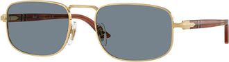 Persol PO1027S 113256 Mens Sunglasses Gold Size 56