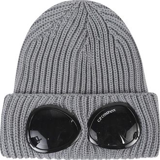 C.P. Company Beanie - Heren - Hoeden - Grijs - ONE Size - Accessoires