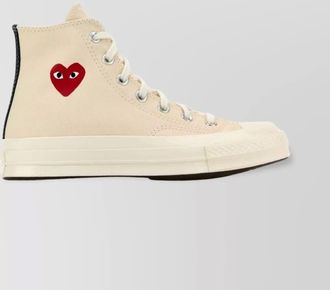 Comme Des Gar&ccedil;ons canvas high-top sneakers