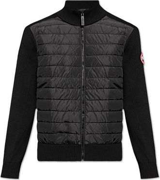 Canada Goose Hy Bridge Knit Jacket - Heren - Vesten - Zwart - M - Wol - Truien & Vesten