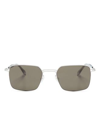 Mykita Occhiali da sole Alcott squadrati - Argento