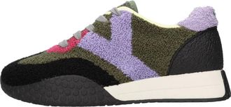 Keh-noo Kw 9724 Sneakers - Dames - Sneakers - Veelkleurig - 40 EU - Katoen - Schoenen