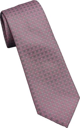 DKNY Geometric Tie in Pink at Nordstrom Rack