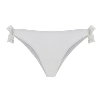 Brunello Cucinelli Slip bikini in techno jersey - - Swimwear - Donna - Bianco - L