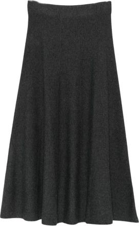 Yerse Yerse, Rokken, Dames, Grijs, L, Midi Rok