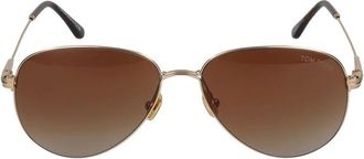 Tom Ford unisex, Accessoires, Geel, Maat: 59 MM