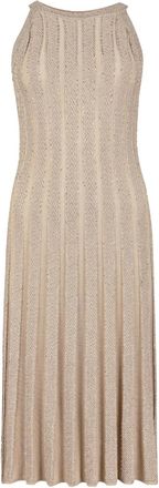 D.exterior Abito plissettato - Toni neutri