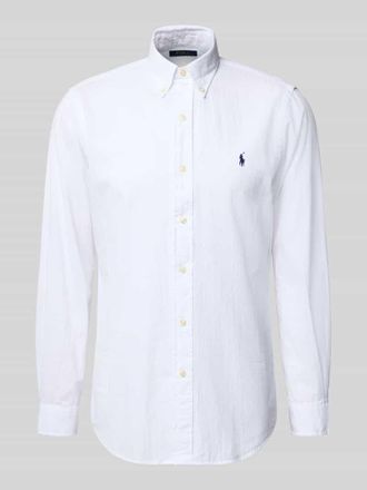 Polo Ralph Lauren Regular Fit Freizeithemd aus reiner Baumwolle in Weiss, Gr&ouml;&szlig;e XXL