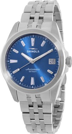 Shinola Circadian Quartz Blue Dial Mens Watch S0120315250