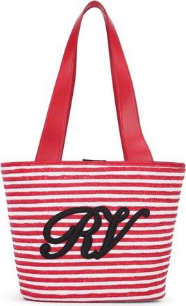 Roger Vivier Rv Straw Panier Small