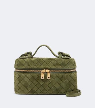 Bottega Veneta Borsa Bang Bang in suede Intrecciato