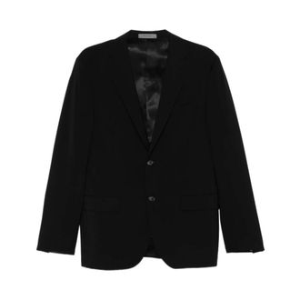 Corneliani Blazers, male, Black, Size: 2XL Completo Due Pezzi