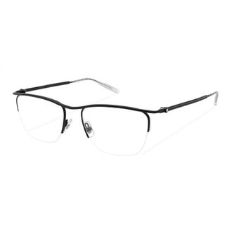 Montblanc MB0170O 001 Shiny Black 54mm