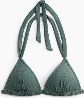 H&M Push-up Triangel-Bikinitop - Green