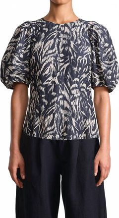 Apiece Apart Lino Top In Midnight