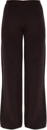 Max Mara Timore Wool Trousers - Trousers - Mujer - Marr&oacute;n - XS