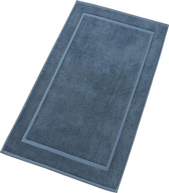 Christy Renaissance Classic Cushiony Soft Cotton Bath Mat in Denim at Nordstrom