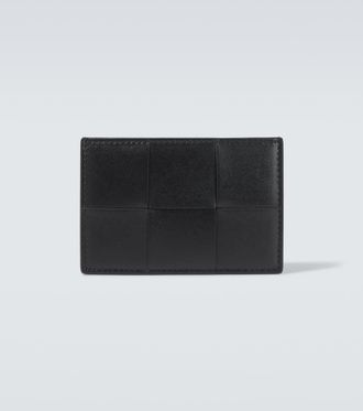 Bottega Veneta Intreccio leather card holder