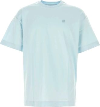 Givenchy T-shirt met 4G-borduurwerk - Blauw