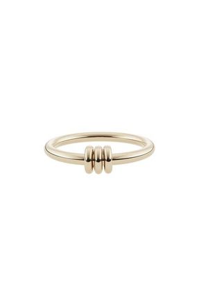 Spinelli Kilcollin Sirius Mixed Metal Linked Ring in Yellow Gold at Nordstrom, Size 1