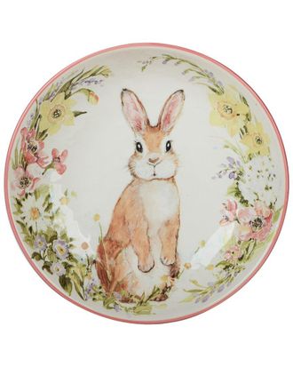 Certified International Easter Garden Dinner Plates Set Of 4