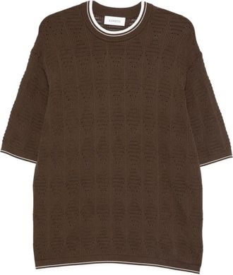 Laneus Knitted T-Shirt Man